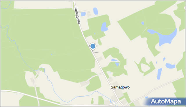 Samagowo, Samagowo, mapa Samagowo