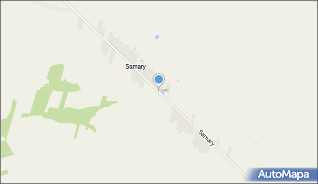 Samary, Samary, mapa Samary