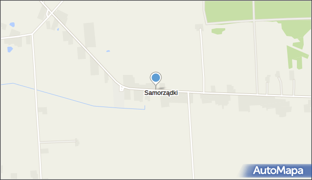 Samorządki, Samorządki, mapa Samorządki