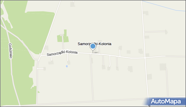 Samorządki-Kolonia, Samorządki-Kolonia, mapa Samorządki-Kolonia