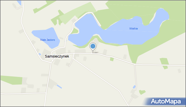 Samsieczynek, Samsieczynek, mapa Samsieczynek