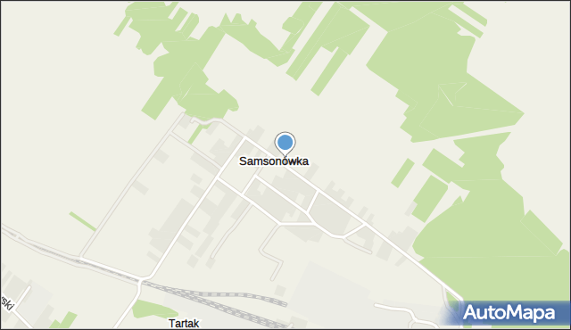 Samsonówka, Samsonówka, mapa Samsonówka