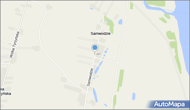 Samwodzie, Samwodzie, mapa Samwodzie