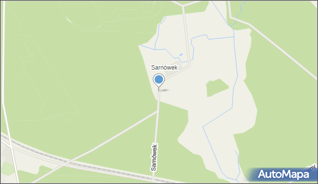 Sarnówek gmina Cekcyn, Sarnówek, mapa Sarnówek gmina Cekcyn