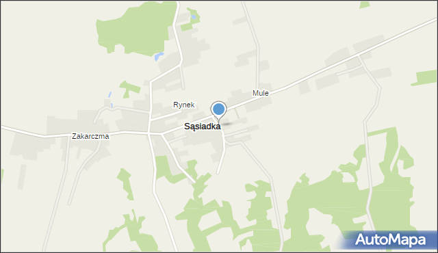 Sąsiadka, Sąsiadka, mapa Sąsiadka