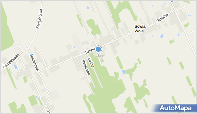Sowia Wola, Sarenki, mapa Sowia Wola