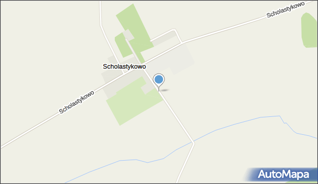 Scholastykowo, Scholastykowo, mapa Scholastykowo