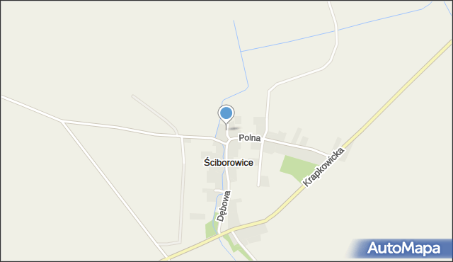 Ściborowice, Ściborowice, mapa Ściborowice