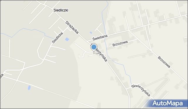Karnin, Sezamkowa, mapa Karnin