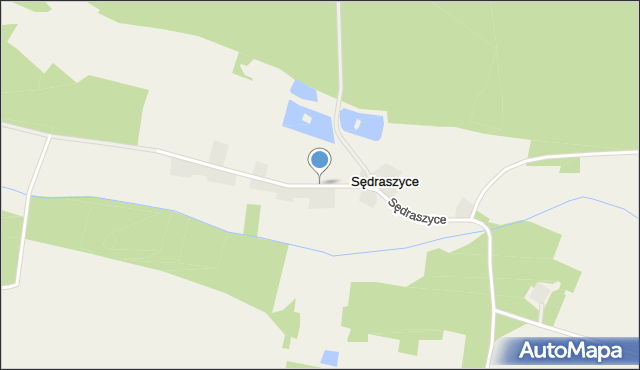 Sędraszyce, Sędraszyce, mapa Sędraszyce