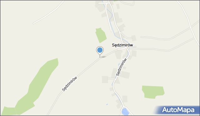 Sędzimirów, Sędzimirów, mapa Sędzimirów