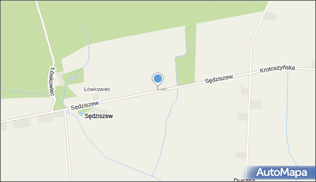 Sędziszew, Sędziszew, mapa Sędziszew