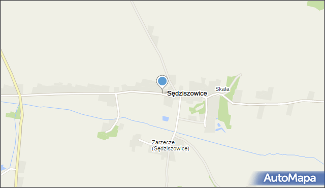 Sędziszowice, Sędziszowice, mapa Sędziszowice