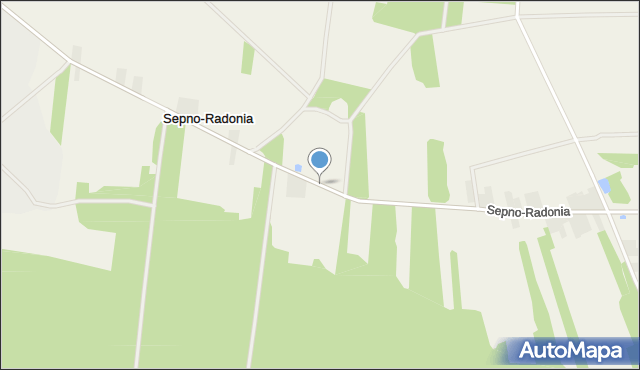 Sepno-Radonia, Sepno-Radonia, mapa Sepno-Radonia