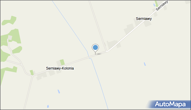 Serniawy, Serniawy, mapa Serniawy