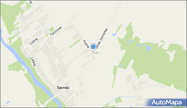 Serniki, Serniki, mapa Serniki