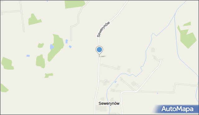 Sewerynów gmina Cyców, Sewerynów, mapa Sewerynów gmina Cyców