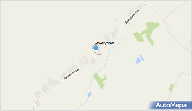 Sewerynów gmina Iłów, Sewerynów, mapa Sewerynów gmina Iłów
