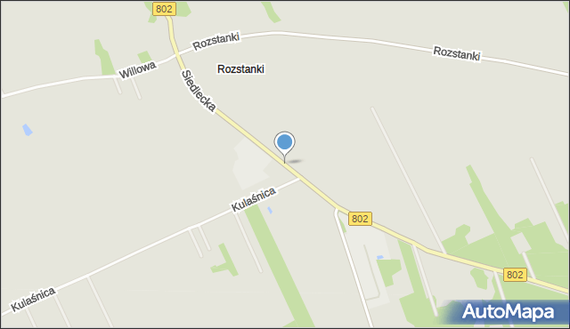 Latowicz, Siedlecka, mapa Latowicz