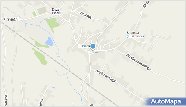 Luszowice gmina Chrzanów, Siemiradzkiego Henryka, mapa Luszowice gmina Chrzanów