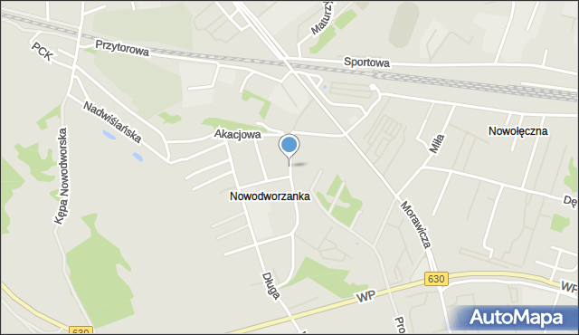 Nowy Dwór Mazowiecki, Sienkiewicza Henryka, mapa Nowy Dwór Mazowiecki