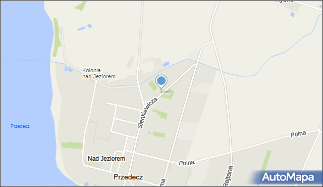 Przedecz, Sienkiewicza Henryka, mapa Przedecz