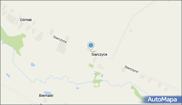 Siarczyce, Siarczyce, mapa Siarczyce