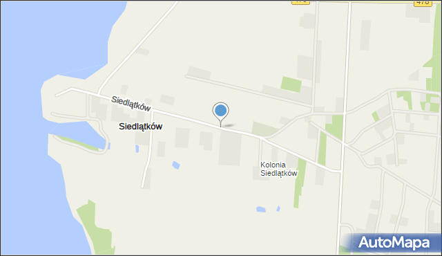 Siedlątków, Siedlątków, mapa Siedlątków