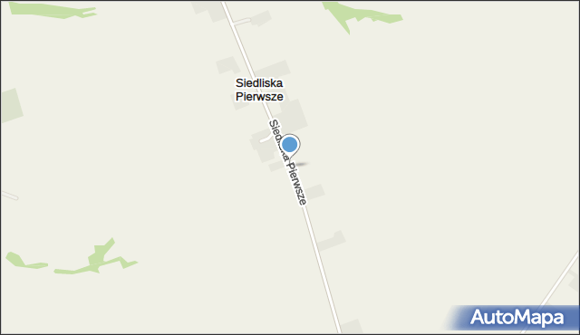 Siedliska Pierwsze, Siedliska Pierwsze, mapa Siedliska Pierwsze