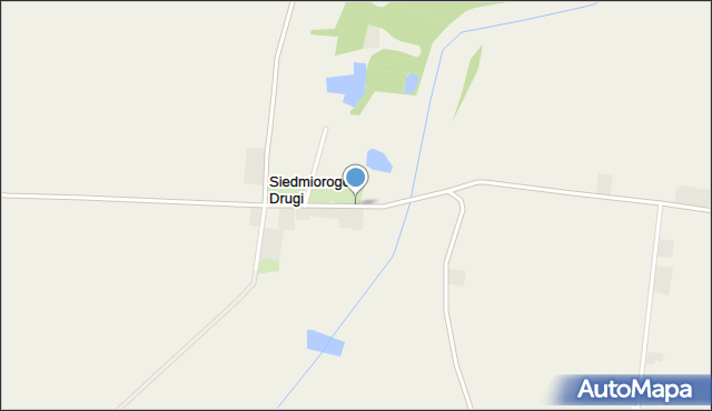 Siedmiorogów Drugi, Siedmiorogów Drugi, mapa Siedmiorogów Drugi