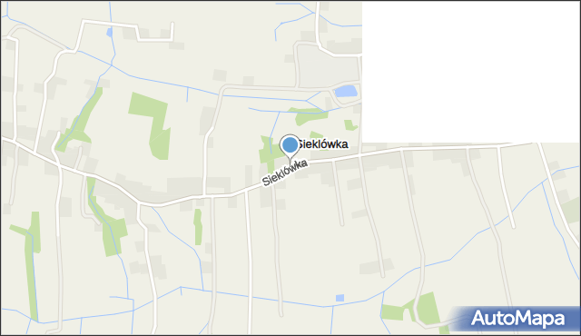 Sieklówka, Sieklówka, mapa Sieklówka