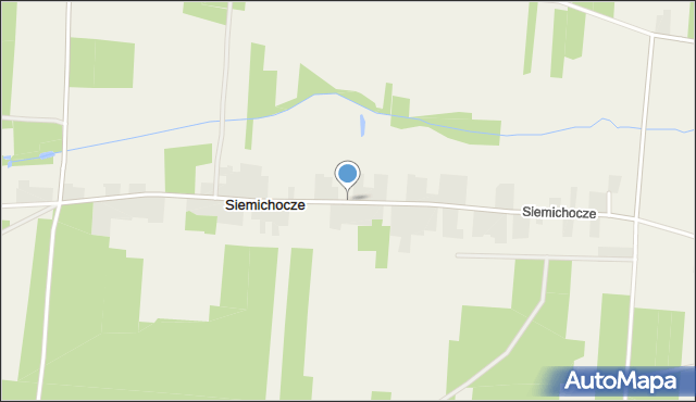 Siemichocze, Siemichocze, mapa Siemichocze