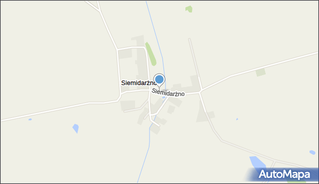 Siemidarżno, Siemidarżno, mapa Siemidarżno