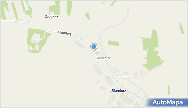 Siemierz, Siemierz, mapa Siemierz