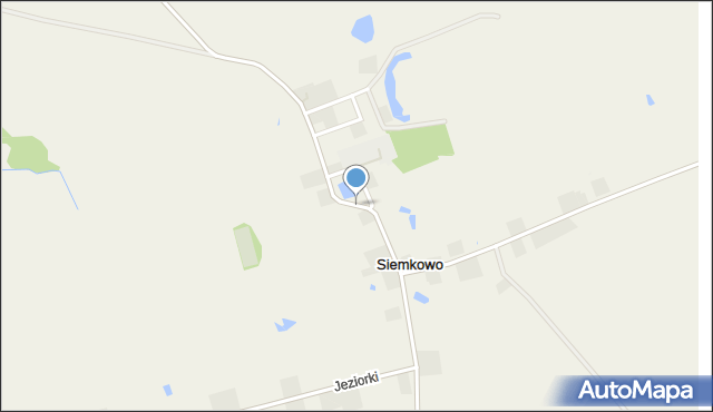 Siemkowo, Siemkowo, mapa Siemkowo