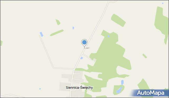 Siennica-Święchy, Siennica-Święchy, mapa Siennica-Święchy