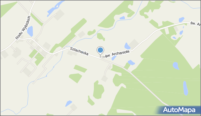 Sikorzyno, Sikorzyno, mapa Sikorzyno