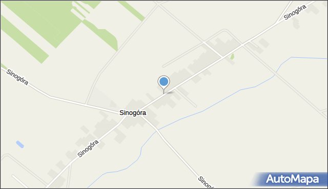 Sinogóra, Sinogóra, mapa Sinogóra