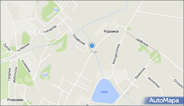 Środa Śląska, Sikorskiego Władysława, gen., mapa Środa Śląska