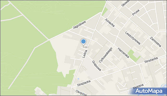 Bolszewo, Skłodowskiej-Curie Marii, mapa Bolszewo
