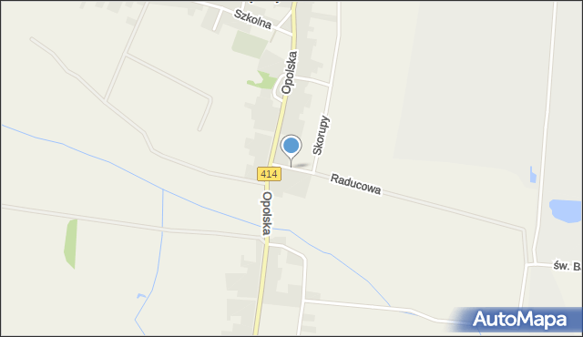 Chrząszczyce, Skorupy Jana, ks., mapa Chrząszczyce