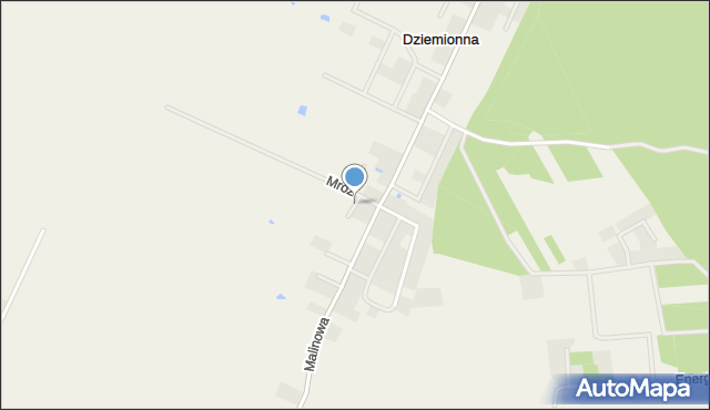 Dziemionna, Skolimowskiej Kamili, mapa Dziemionna