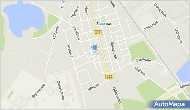 Leszno, Skorupki Ignacego Jana, ks., mapa Leszno