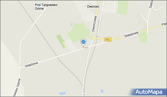 Lubawa, Składowa, mapa Lubawa