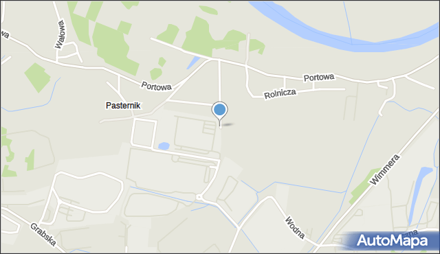 Niepołomice, Skarbowa, mapa Niepołomice