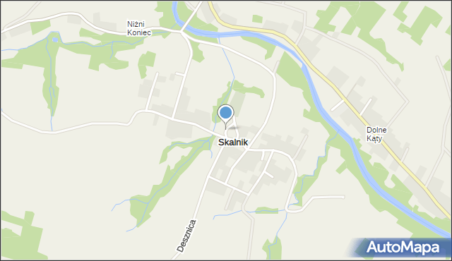 Skalnik, Skalnik, mapa Skalnik