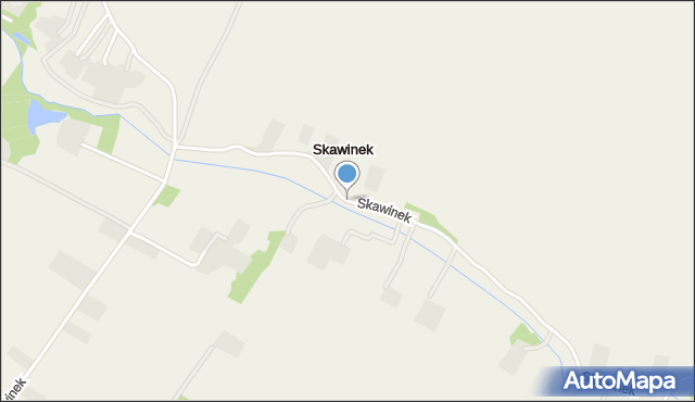 Skawinek, Skawinek, mapa Skawinek