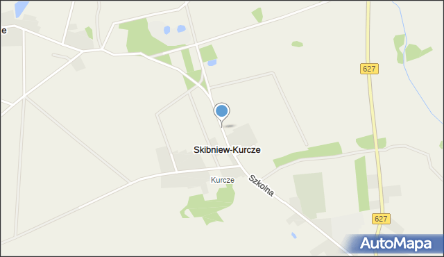 Skibniew-Kurcze, Skibniew-Kurcze, mapa Skibniew-Kurcze