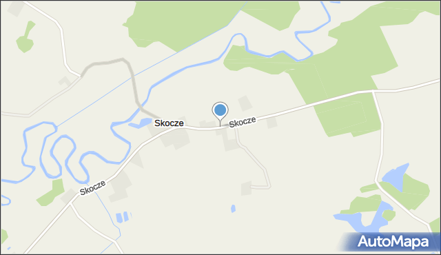 Skocze gmina Gołdap, Skocze, mapa Skocze gmina Gołdap