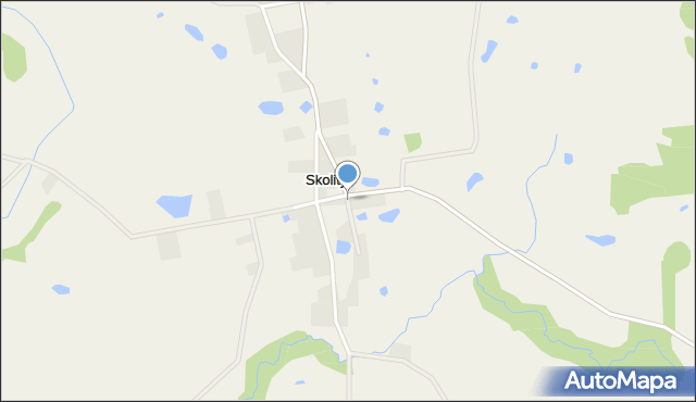 Skolity, Skolity, mapa Skolity